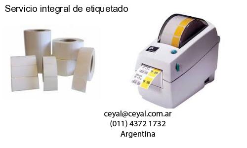 Servicio integral de etiquetado