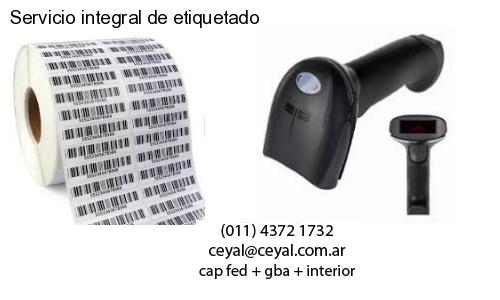 Servicio integral de etiquetado