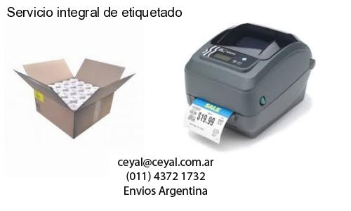 Servicio integral de etiquetado