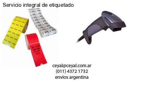 Servicio integral de etiquetado
