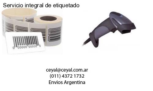 Servicio integral de etiquetado