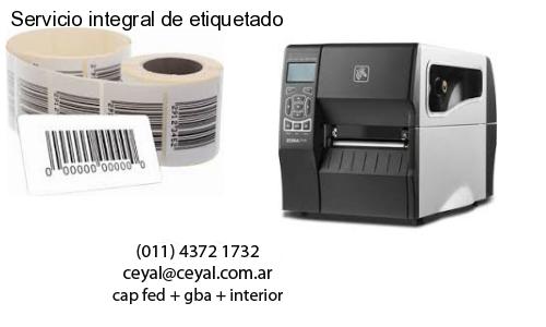 Servicio integral de etiquetado