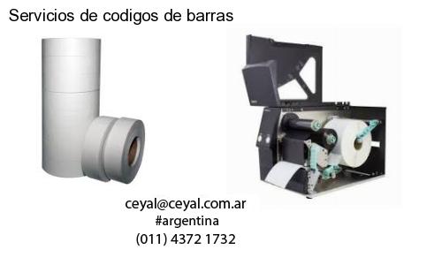 Servicios de codigos de barras