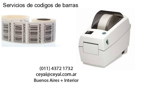 Servicios de codigos de barras