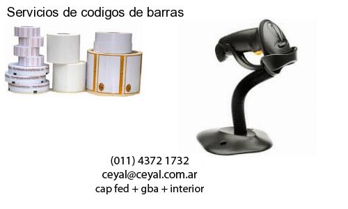 Servicios de codigos de barras