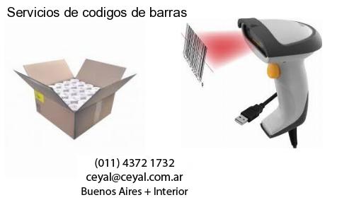 Servicios de codigos de barras
