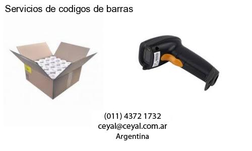 Servicios de codigos de barras