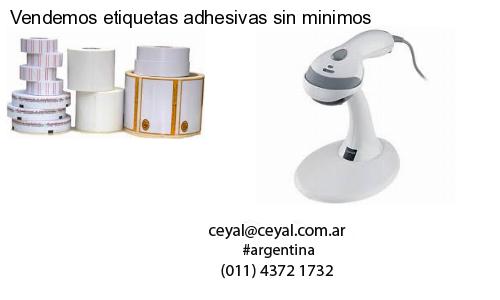 Vendemos etiquetas adhesivas sin minimos