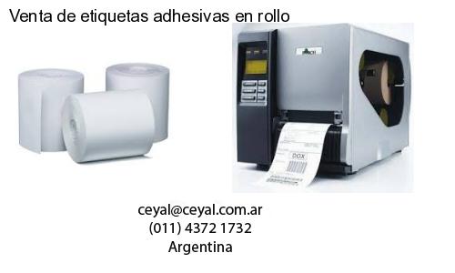 Venta de etiquetas adhesivas en rollo