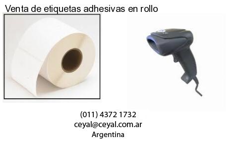 Venta de etiquetas adhesivas en rollo