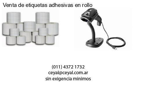 Venta de etiquetas adhesivas en rollo