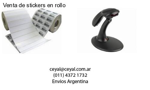 Venta de stickers en rollo