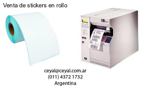 Venta de stickers en rollo