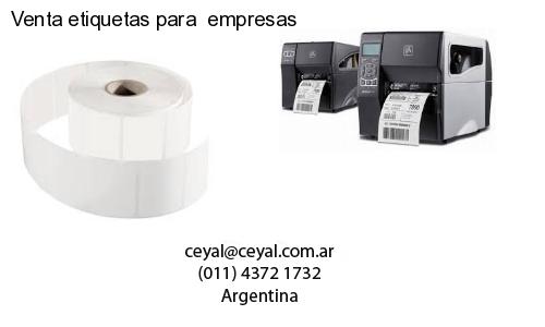 Venta etiquetas para  empresas