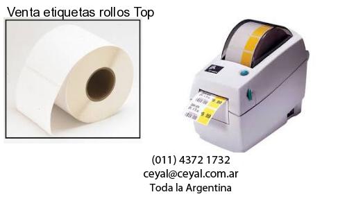 Venta etiquetas rollos Top