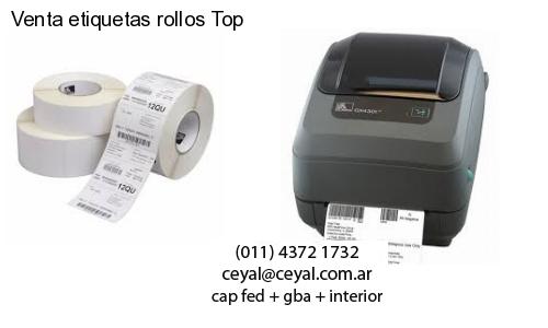 Venta etiquetas rollos Top