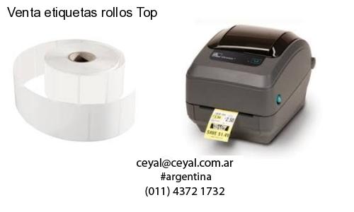 Venta etiquetas rollos Top