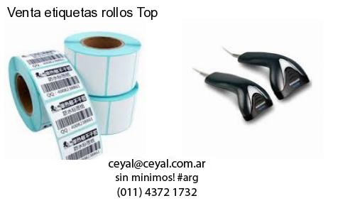 Venta etiquetas rollos Top