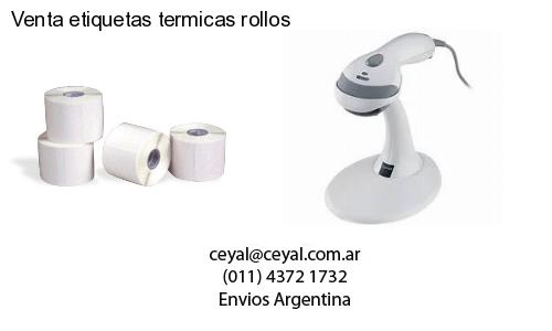 Venta etiquetas termicas rollos