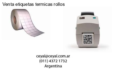 Venta etiquetas termicas rollos