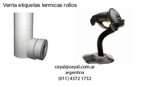 Venta etiquetas termicas rollos