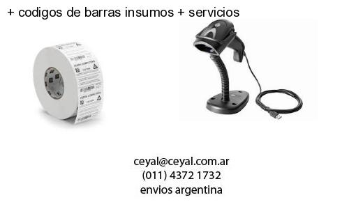   codigos de barras insumos   servicios