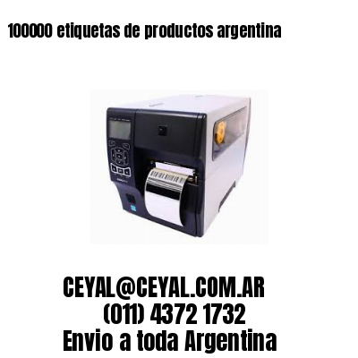100000 etiquetas de productos argentina