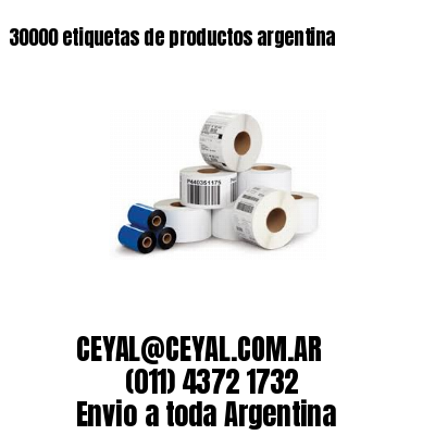 30000 etiquetas de productos argentina