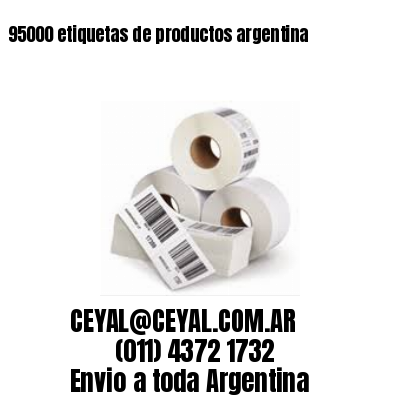 95000 etiquetas de productos argentina
