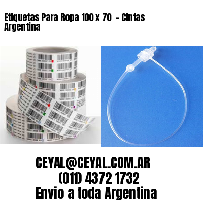 Etiquetas Para Ropa 100 x 70  – Cintas Argentina
