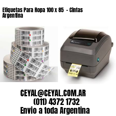 Etiquetas Para Ropa 100 x 85  – Cintas Argentina