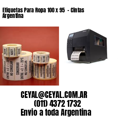 Etiquetas Para Ropa 100 x 95  – Cintas Argentina