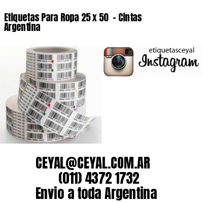 Etiquetas Para Ropa 25 x 50  – Cintas Argentina