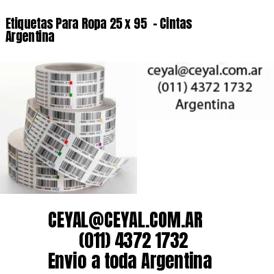 Etiquetas Para Ropa 25 x 95  – Cintas Argentina