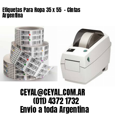 Etiquetas Para Ropa 35 x 55  – Cintas Argentina