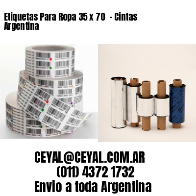 Etiquetas Para Ropa 35 x 70  – Cintas Argentina