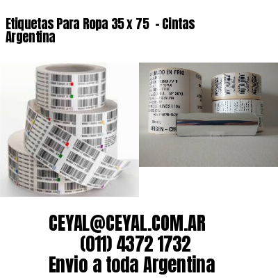 Etiquetas Para Ropa 35 x 75  – Cintas Argentina