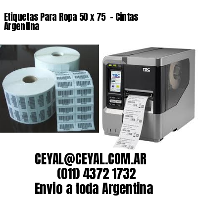 Etiquetas Para Ropa 50 x 75  – Cintas Argentina