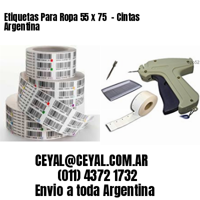 Etiquetas Para Ropa 55 x 75  – Cintas Argentina