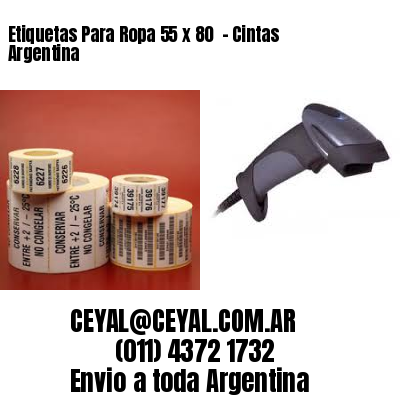 Etiquetas Para Ropa 55 x 80  – Cintas Argentina