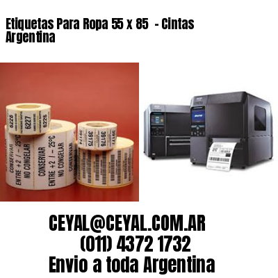 Etiquetas Para Ropa 55 x 85  – Cintas Argentina