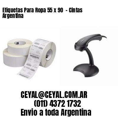 Etiquetas Para Ropa 55 x 90  – Cintas Argentina