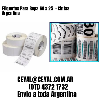 Etiquetas Para Ropa 60 x 25  – Cintas Argentina