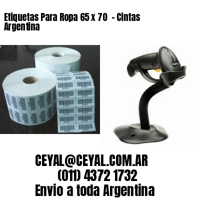 Etiquetas Para Ropa 65 x 70  – Cintas Argentina