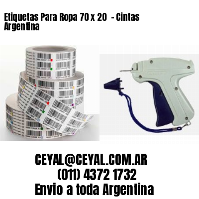 Etiquetas Para Ropa 70 x 20  – Cintas Argentina