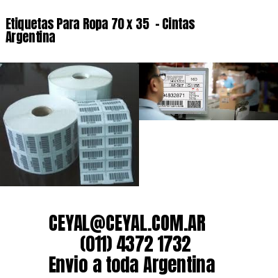 Etiquetas Para Ropa 70 x 35  – Cintas Argentina
