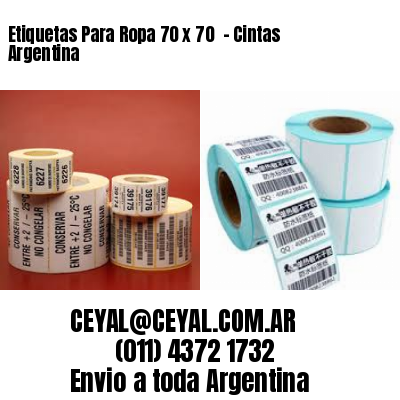 Etiquetas Para Ropa 70 x 70  – Cintas Argentina