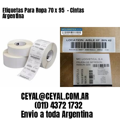 Etiquetas Para Ropa 70 x 95  – Cintas Argentina