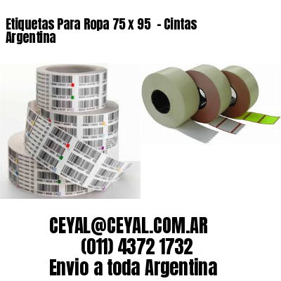 Etiquetas Para Ropa 75 x 95  – Cintas Argentina