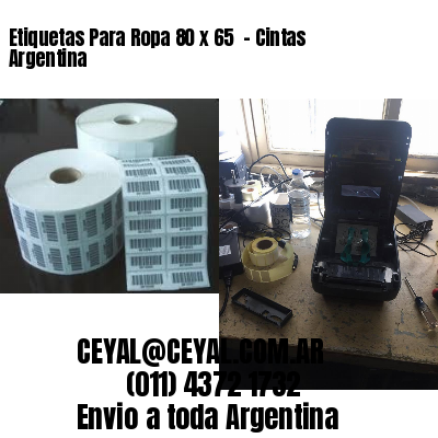 Etiquetas Para Ropa 80 x 65  – Cintas Argentina